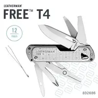 在飛比找蝦皮購物優惠-LEATHERMAN FREE T4 多功能工具刀 【型號】