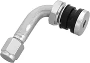 Valve Caps for Bikes Lightweight Metal Valve Stems Bent Design for Easy Tire Maintenance