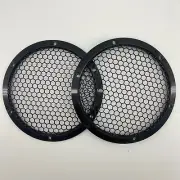 6.5" Alu Speaker Cover Mesh Grill For Car Woofer Audio DJ PA 6 Mounting Hole BLK