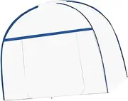 Dickly Kids Bed Netting Cover Fit 1.2M Beds Quick Installation Steel Wire Removeable Canopy Baby Crib Tent Net for Camping Rvs Dorm