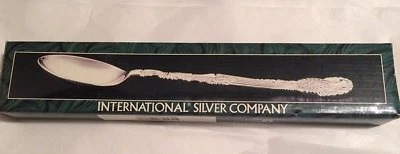 International Silver Co. Turkey Design 13" Silver plated Serving Spoon -Holidays