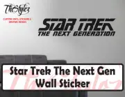 Star Trek The Next Generation Oversize Wall Vinyl Sticker