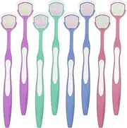Tongue Cleaner, Tongue Brush, Tongue Scraper, Tongue Cleaner, Tongue Scraper, Tongue Scraper, Cleaner, Tongue Brush, Relief Against Bad Breath 8 Pack Tongue Scraper
