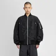 SACAI MAN BLACK JACKETS