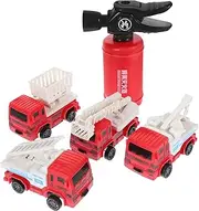 ibasenice 1 Set Fire Extinguisher Plaything for Fireman Role Play Realistic Spray Extinguisher Fire Truck Interactive Learning Fun Lightweight Portable Firefighting Experience