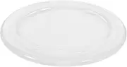 GARVALON Glass Candle Holders Tray Elegant Glass Base for Pillar Candles for Weddings Dinners Parties and Home Decor Exquisite Design with Fine Workmanship