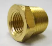 1pc Brass Pipe Thread Reducer 3/4"NPT Male - 1/2"NPT Female MettleAir 110-ED