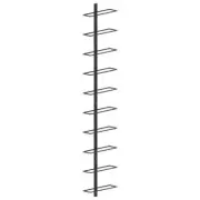 Wall Wine Rack Bottle Holder for 10 Bottles Wall Mounted Wine Storage vidaXL