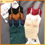 WOMEN'S WOMEN'S BRA SEXY LACE CAMI BRALETTE CROCHET FLOWER