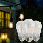 2W 1W S14 LED Light Bulb E27 Candle Bulb Light Home Decoration
