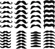 48 Pcs Fake Mustache Fake Moustache Mustaches Self Adhesive Stick on Mustache Fake Beard Black Mustache Costume…