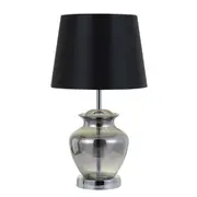 Meliora Dark Glass Table Lamp
