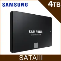 在飛比找PChome24h購物優惠-SAMSUNG 三星 870 EVO 4TB 2.5吋 SA