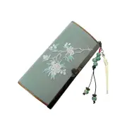 Nevenka Embroidery Wallet for Women Handmade Purse Vintage Pattern Clutch-LuoLi
