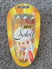 BIC Soleil Triple-Blade Women's Disposeable Razors, 4-ct