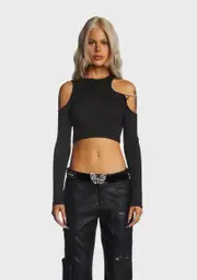 Break It Up Crop Top
