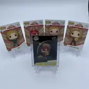 Upper Deck Funko Pop Card Marvel Lot Of 5 Captain Marvel Art AF-7 14 109 111 18