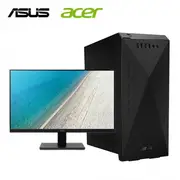 [欣亞] 【I5主機+22吋螢幕】華碩 ASUS H-S501ME-513400100W桌上型電腦/i5-13400/8G/512G SSD/DVD/300W/Win11/三年保固+【22型】Acer V227Q