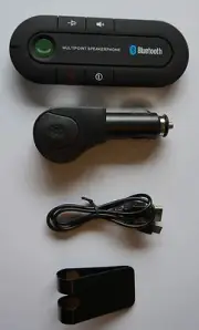 Multipoint Speakerphone Bluetooth Wireless Handsfree Car Speakerphone Speaker