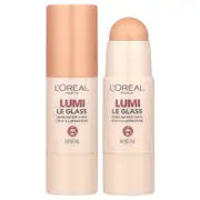 L'Oréal, Lumi, Le Glass Highlighter Stick, 610 Glassy Pearl Eclat, 0.17 oz (5 g)