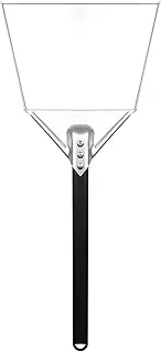 Pizza Oven Spatula – Stainless Steel Ash Shovel Tool for BBQ | -Piece Coal Scoop for Outdoor Wood-Fired Oven, Mini Dust Pan, Detachable Handle Pizza Shovel, Fire Pit Ash Remover Tool