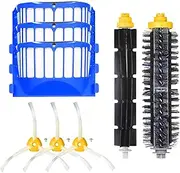 Hygieia Replacement Accessory Kit for iRobot Roomba 600 620 630 650 652 660 680 690 Robot Vacuum Cleaners, Spare AeroVac Filters and Brushes Replenishment Set…