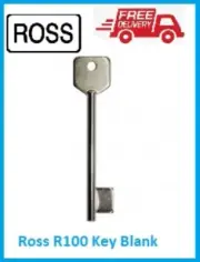 Ross R100 Safe Key Blank - Safe - Lock - Key blanks - Gun Safe - Keys