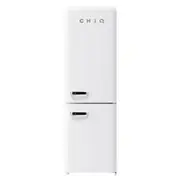 CHiQ Retro Style 231 Litre Bottom Mount Fridge - White