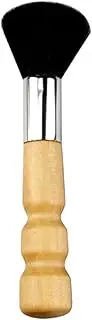 Guitar Dust Brush, Guitar String Cleaner, Soft Bristles Detailing Care Duster Cleaning Tool with Wooden Handle for Keyboard