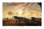 AVIATION ART PRINT PHOTO WWII WW2 RAAF RAF SUPERMARINE SPITFIRE UNFRAMED