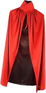 SAFIGLE Party Cosplay Cloak Halloween Party Cape Cool Cosplay Adult Vampire Cloak Black and Red Cape Halloween Costumes Halloween Vampires Cape Party Cosplay Cape Black Cape Polyester
