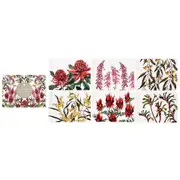 Ashdene Dining Kitchen Floral Emblems Cork Back Placemats Set 6