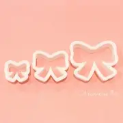 Bow Polymer Clay Cutter Set (style 1)