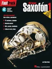 FastTrack Alto Saxophone Method 1 Spanish Edition Beginner Lessons Book Audio