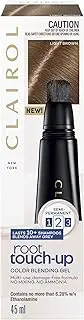 Clairol Root Touch-Up Colour Blending Gel, 6 Light Brown, Blends Greys, Ammonia-Free