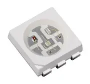 10 x Green 5050 PLCC-6 SMD / SMT LED