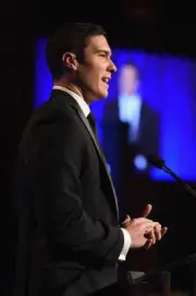 Will Reeve speaks on stage during The Christopher & Dana Reeve Fou - Old Photo
