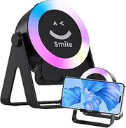 Portable Speaker | Small Wireless Speaker with Light and Holder | Long Battery Life, Smart Sensing Electronic Gadgets for Dorm Room Office Home Travel