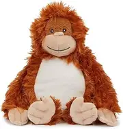 Mumbles Orangutan Plush Toy (UK Size: M) (Orange)