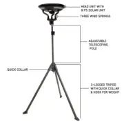 UFO solar camping Light, Speaker, Torch, Power Bank Caravan RV - TRA Australia