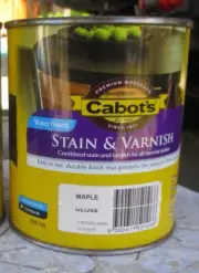 Cabots Interior Stain & Varnish Maple Gloss 500ml