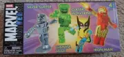 Silver Surfer Classic Wolverine Gamma Hulk Iron Man Mini Mates Marvel