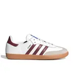 ADIDAS 運動鞋 ORIGINALS SAMBA 白色 酒紅色 新品 IF3813