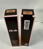 Pure Flesh Liquid Foundation 1.0oz - 12 Macaroon PACK OF 2