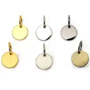 18mm circle pendent decoration, 6 Color choose it, making charm.