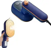 Garment Steamer lron, Mini Clothes Iron, Portable Mini Hand-held Travel Ironing Machine, Hand-held Dry and Wet Ironing Machine, Micro Steam Iron,Suitable for Home and Travel (Dark Blue)