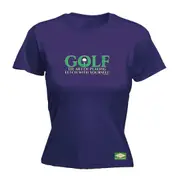 Oob Golf The Art Of Playing Fetch - Funny Novelty Womens T-Shirt T Shirt Tshirt