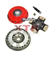 XTR 4 PUCK STAGE 3 CLUTCH SET+XLITE FLYWHEEL fits CHEROKEE COMANCHE WRANGLER V6 (for: Jeep)