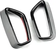 Muffler Tail Throat Black Stainless Steel Car Tail Throat Accessories Exhaust Pipe Output Cover For BMW 5 Series G30 G38 2018-2022B exhaust tip