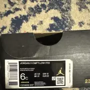 Toddler BABY NIKE AIR JORDAN 11 CMFT LOW (TD) SHOES 6C